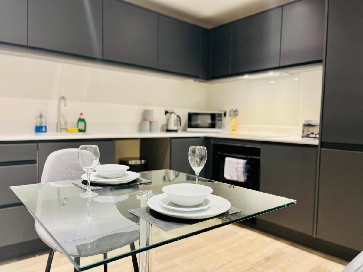 Brand New Modern 1 Bed Apartment Near Old Trafford Stadium Manchester Eksteriør billede