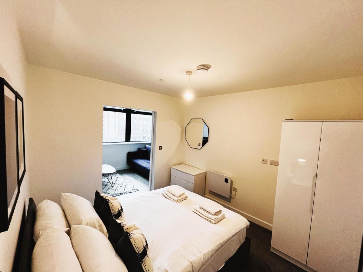 Brand New Modern 1 Bed Apartment Near Old Trafford Stadium Manchester Eksteriør billede