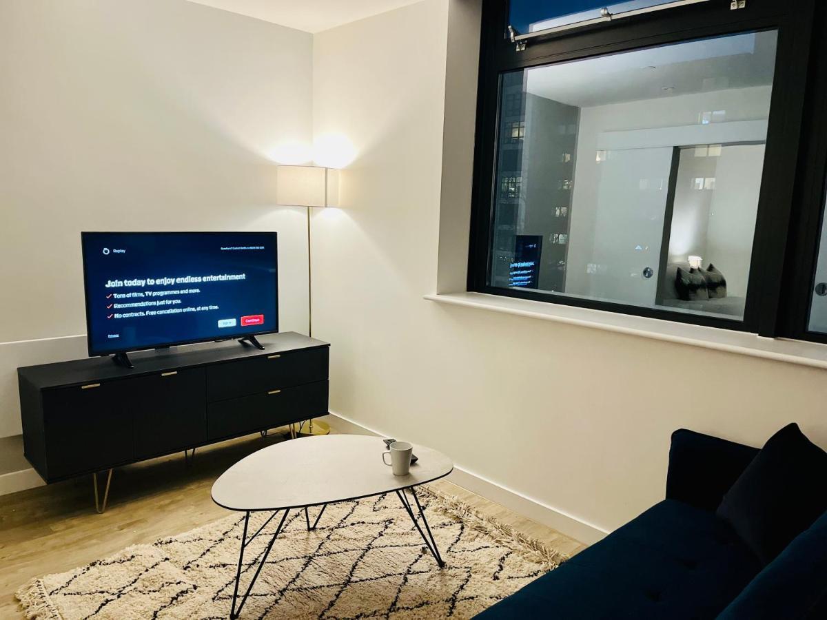 Brand New Modern 1 Bed Apartment Near Old Trafford Stadium Manchester Eksteriør billede