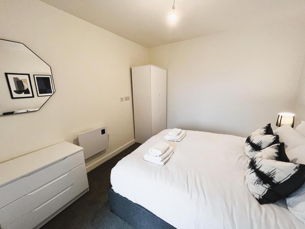 Brand New Modern 1 Bed Apartment Near Old Trafford Stadium Manchester Eksteriør billede